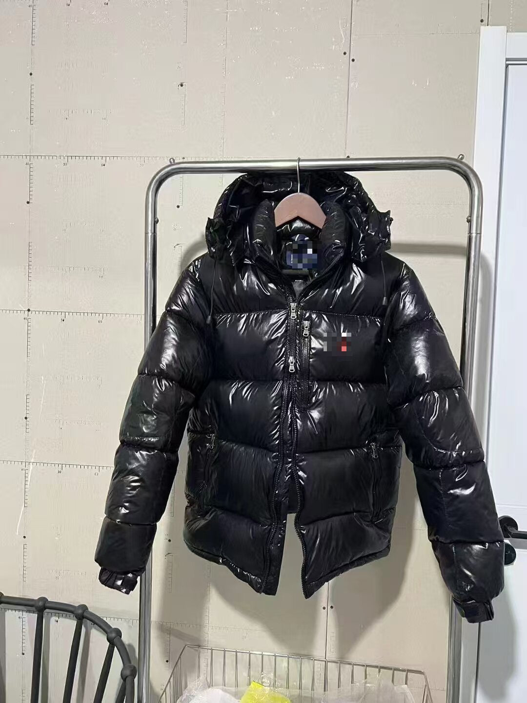 RL Thickened Hooded Windproof Cold-Proof Warm Pony Unisex Cotton Jacket