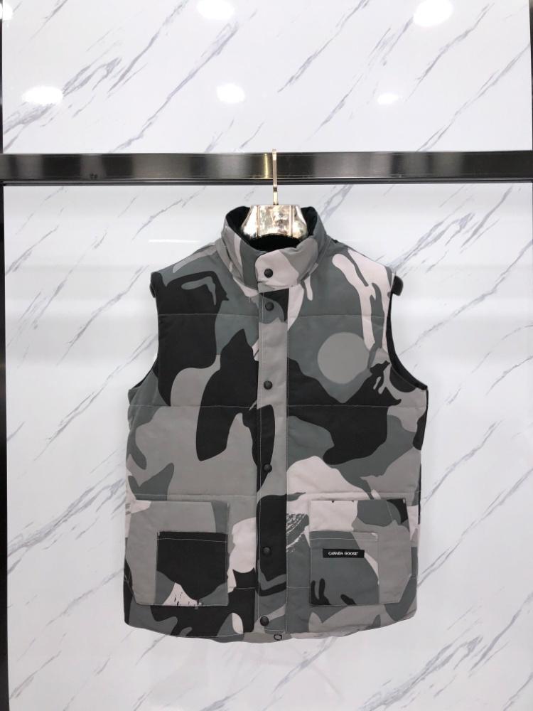 19 Style Big Goose ReStyle Crew Warm Cotton Vest Down Classic Vest for Men and Women Couples