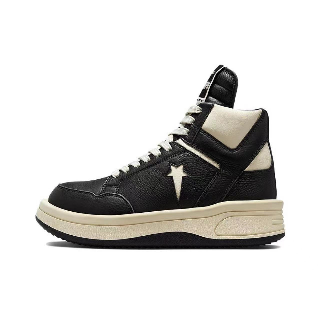 GMAbcd RICK Original Main Line New Leather Surface OWENS High Street Low-top Niche Shoes