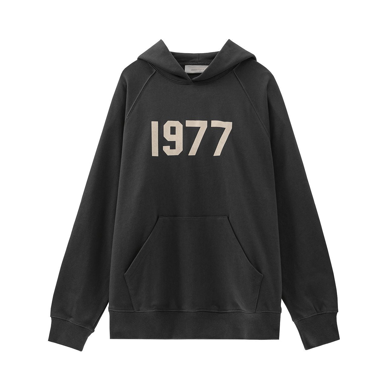 2025 New FFOG 1977 Flocked Print Digital High Street European and American Style Sweatshirt Loose Casual Pants Unisex Set