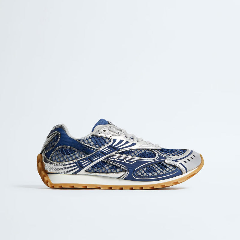 Unisex retro mesh sneakers - colorway #02 - side view