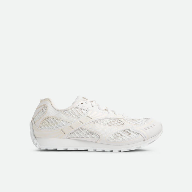 Unisex retro mesh sneakers - colorway #01 - side view