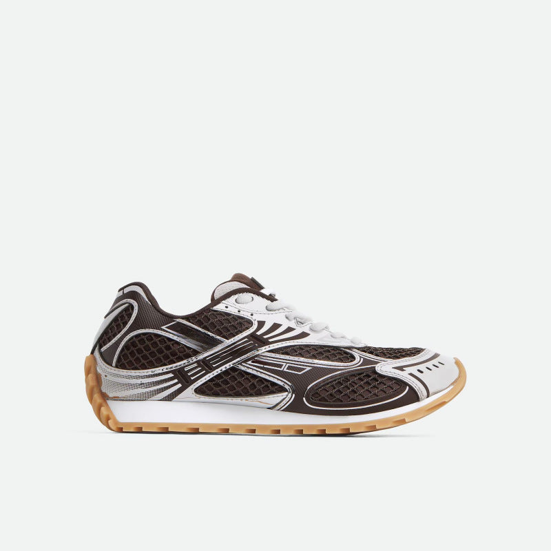 Unisex retro mesh sneakers - colorway #03 - side view