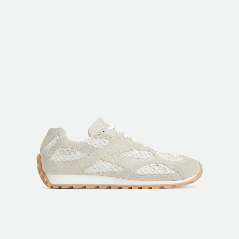 Unisex retro mesh sneakers - colorway #04 - side view