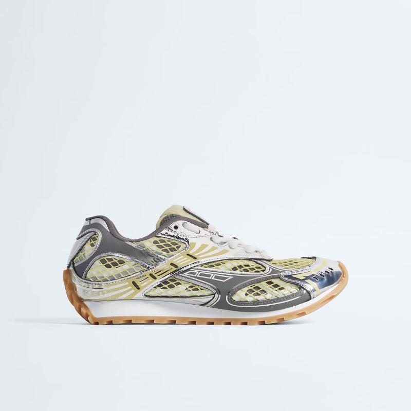 Unisex retro mesh sneakers - colorway #08 - side view