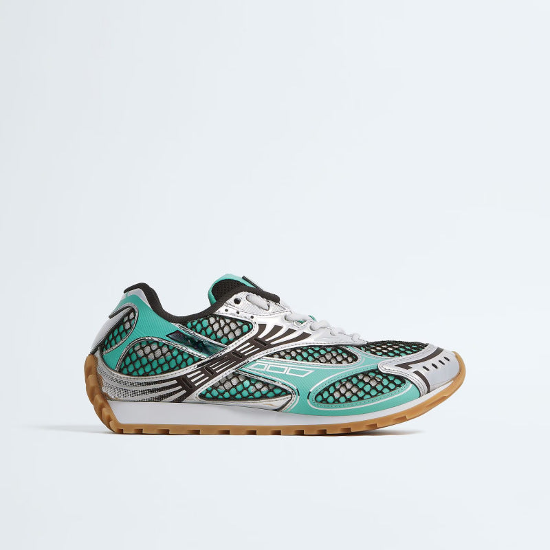 Unisex retro mesh sneakers - colorway #07 - side view