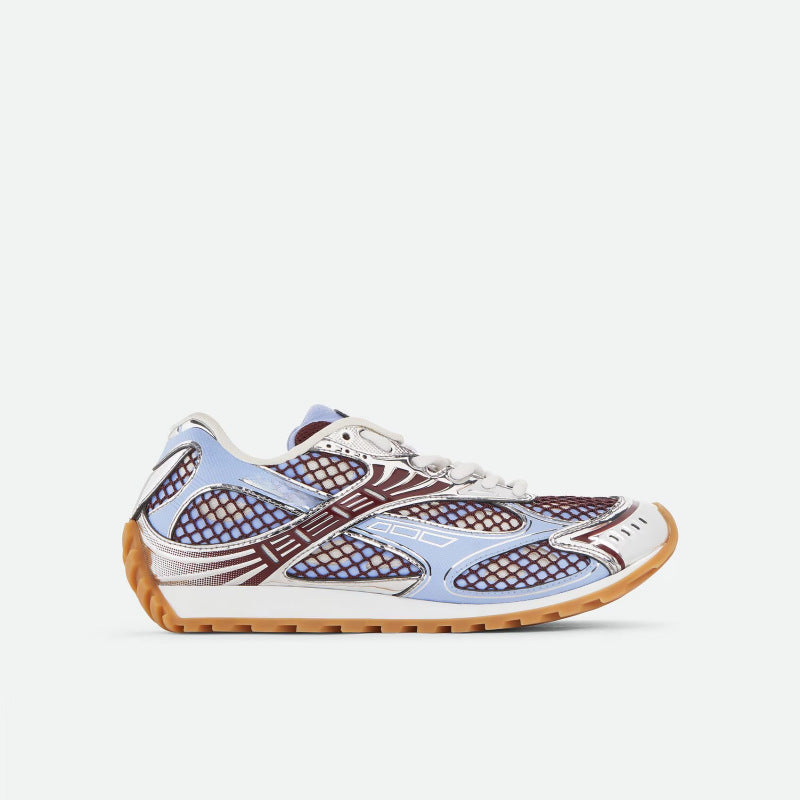 Unisex retro mesh sneakers - colorway #12 - side view