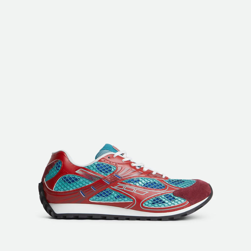 Unisex retro mesh sneakers - colorway #15 - side view