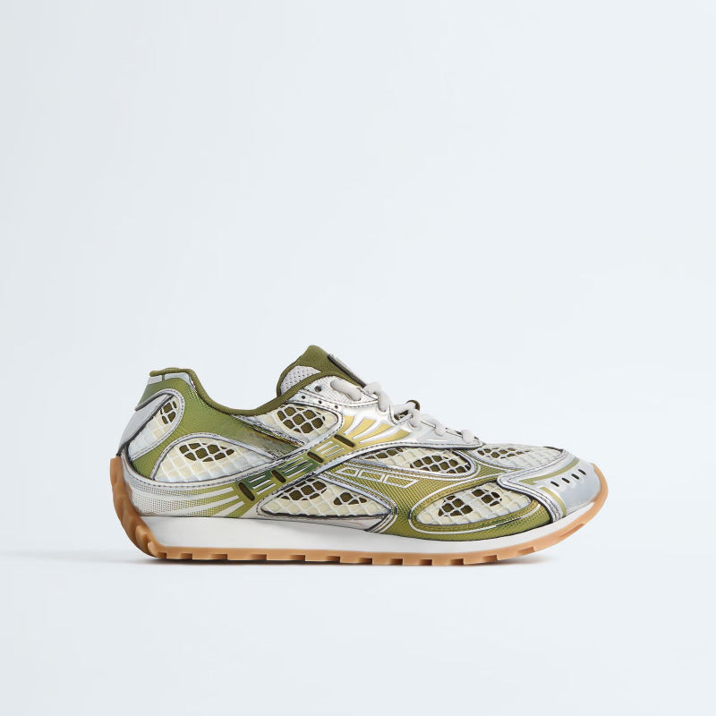 Unisex retro mesh sneakers - colorway #09 - side view